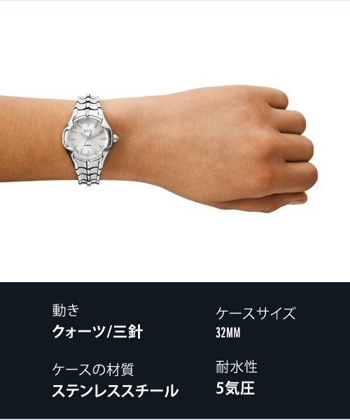 DIESEL（ディーゼル） 腕時計 腕時計 レディース アナログ ステンレス