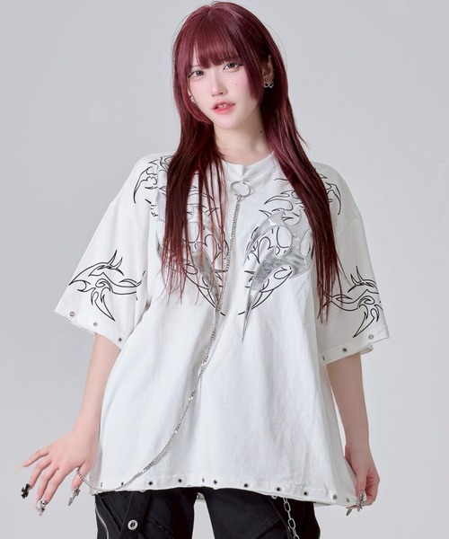 REFLEM（レフレム） tシャツ 「REFLEM/レフレム」チェーン付き