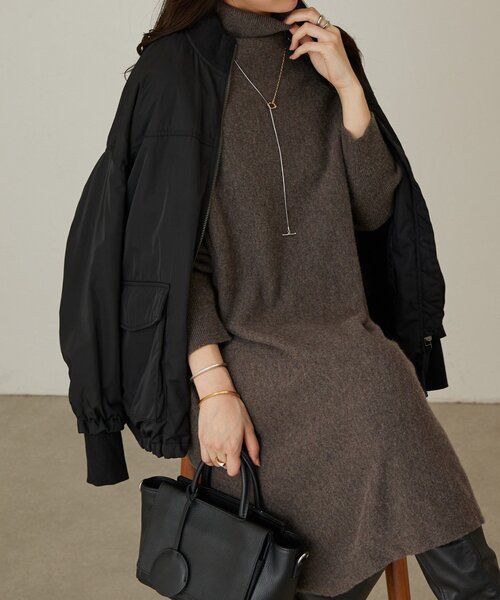 BEARDSLEY（ビアズリー） ニット セーター タートルビッグニット