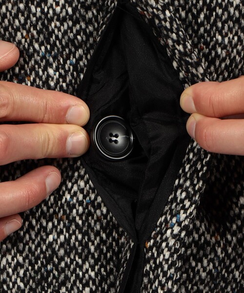 TAGLIATORE（タリアトーレ） ステンカラーコート コート ネップ