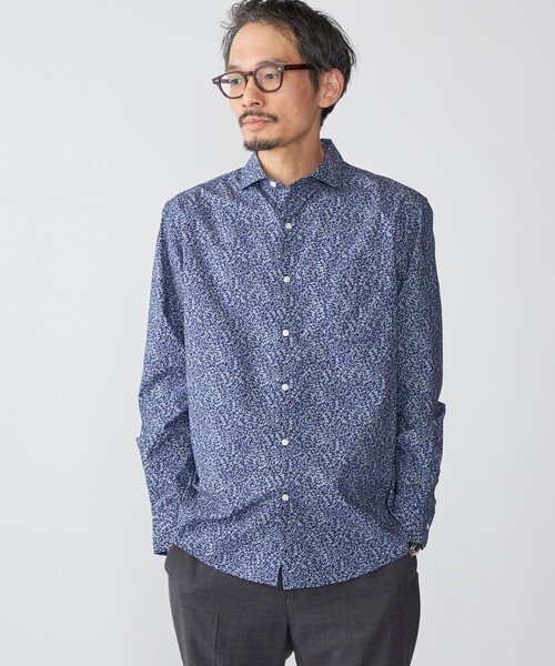 SHIPS（シップス） シャツ SHIPS: セミワイド フラワー プリント