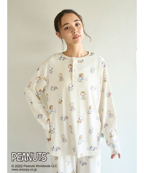 gelato pique（ジェラートピケ） パジャマ ルームウェア 「PEANUTS