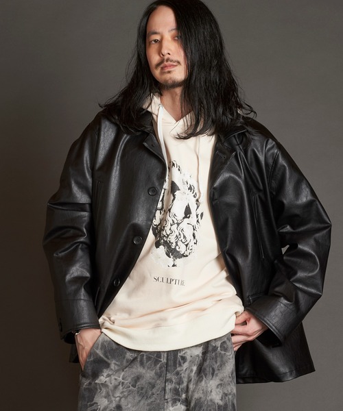 NO ID.（ノーアイディー） コート ジャケット 「NO ID.」Synthetic