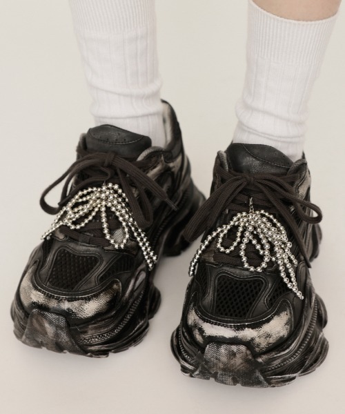 SLY（スライ） スニーカー AGING CREATIVE SOLE SNEAKER エイジング