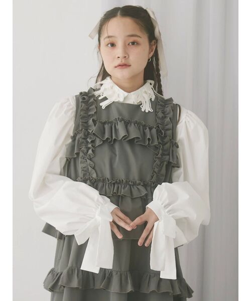 merry jenny（メリージェニー） ワンピース フリルティアード