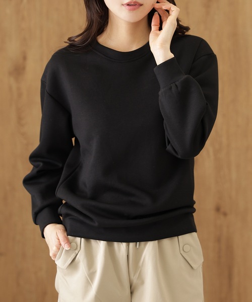 DAYRA トレーナー スウェット クルーネック ベーシック 長袖