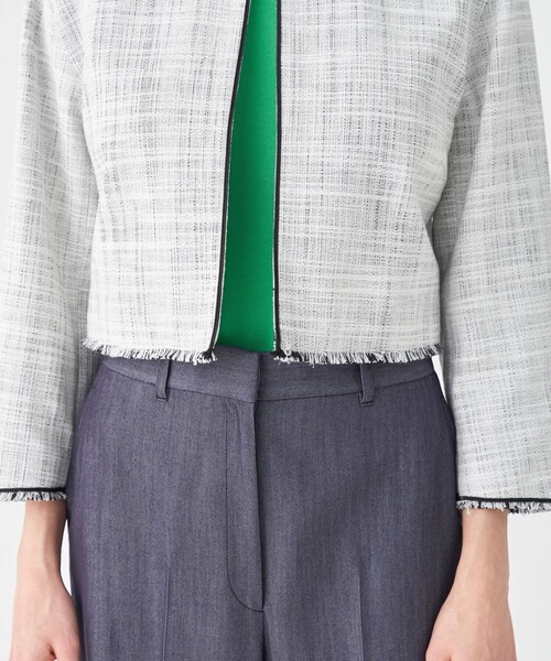 Ballsey（ボールジィ） ジャケット ノーカラージャケット ロングスラブ