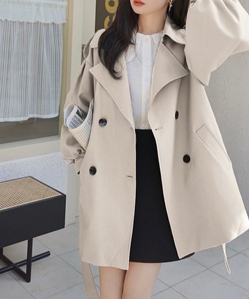 INASTUDIOS（イーナストゥディオス） トレンチコート コート ダブル