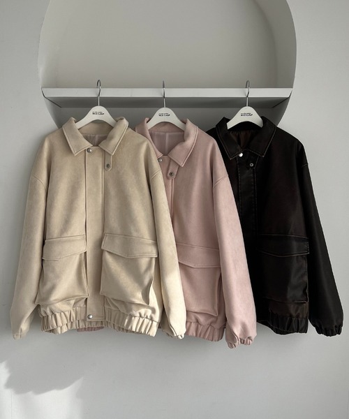 one after another NICE CLAUP ブルゾン アウター オーバーサイズ