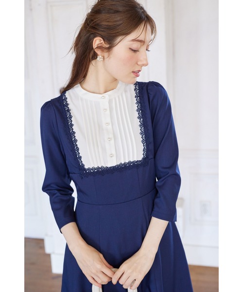 tocco closet（トッコ クローゼット） ワンピース ヨークレース切替