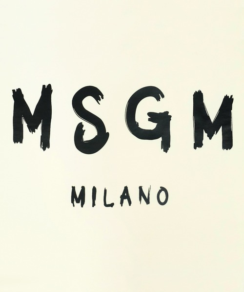 MSGM（エムエスジーエム） トレーナー スウェット ブラッシュロゴ