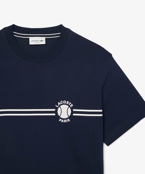 LACOSTE（ラコステ） tシャツ テニスボールプリントTシャツ メンズ