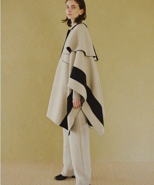 ADORE（アドーア） ステンカラーコート コート Ca混2TONEリバー