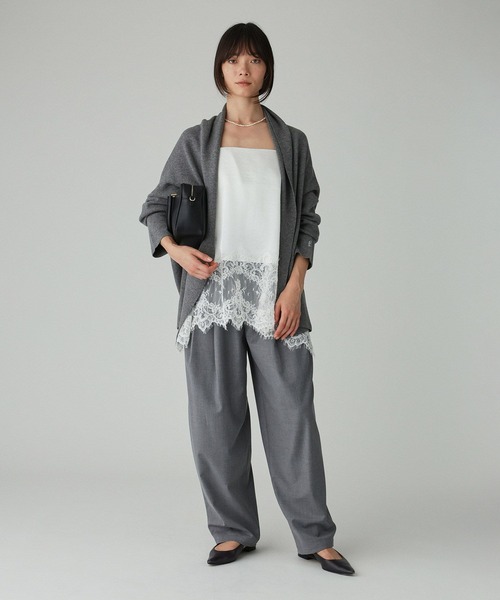 BABYLONE（バビロン） パンツ TWタックツイルパンツ レディース