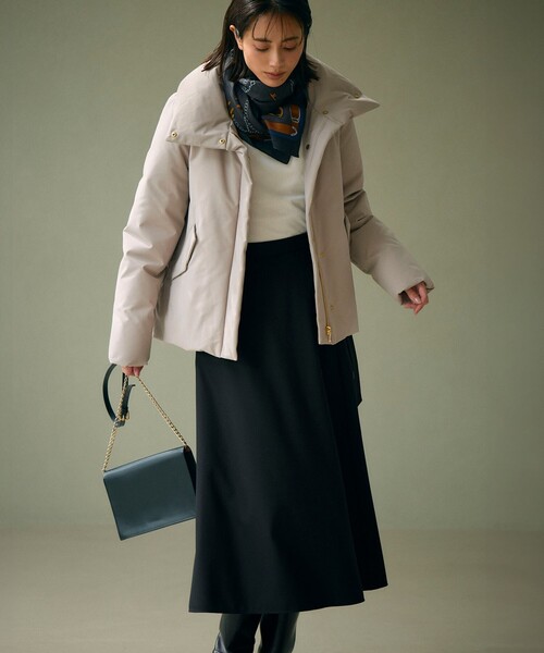 ダウンコート ダウンジャケット ミリタリー Aライン レディース