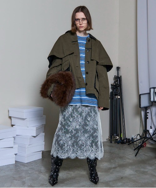 MAISON SPECIAL（メゾンスペシャル） ブルゾン アウター Military Cape