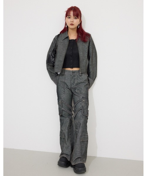 SLY（スライ） レザージャケット ライダース レディース : ZOZOTOWN