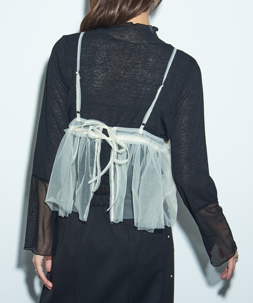 MAISON BREEZE reveur キャミソール 「MAISON reveur」チュールキャミ