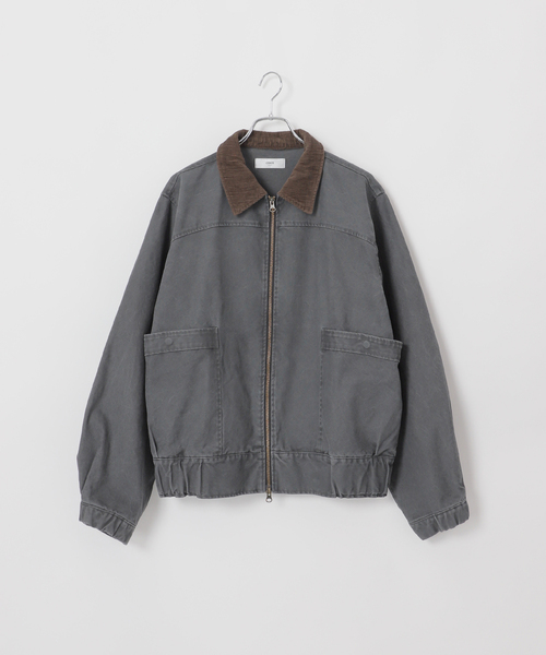 OSKR ミリタリージャケット モッズコート OSKR別注 ジップアップ