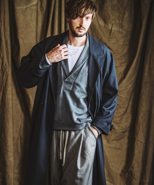 NO ID.（ノーアイディー） チェスターコート コート 「NO ID.」Double