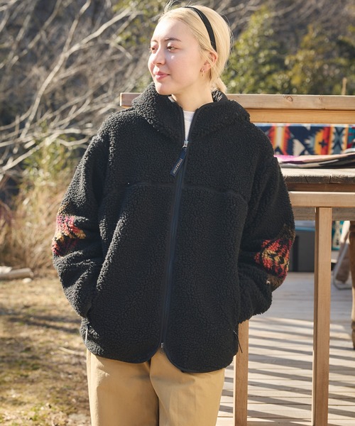 PENDLETON（ペンドルトン） コート ジャケット ボアジャガードジップ