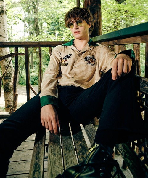 glamb（グラム） シャツ Out of Society Ska Shirt / アウトオブ