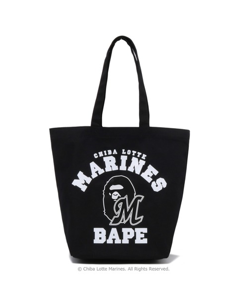 A BATHING APE（アベイシングエイプ） トートバッグ BAPE X CHIBA