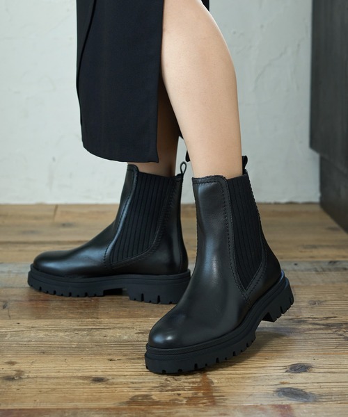 ALPHA CUBIC（アルファ キュービック） ブーツ 「撥水加工」リアル