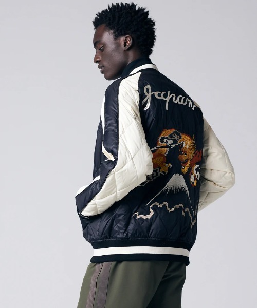 TAION（タイオン） スカジャン リバーシブル 800FP 2WAY ダウン