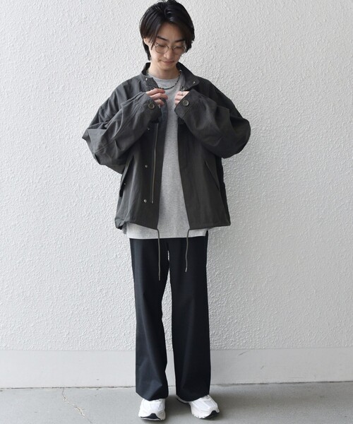 SHIPS any ブルゾン アウター any: 「洗濯機可能」ドルマンスリーブ