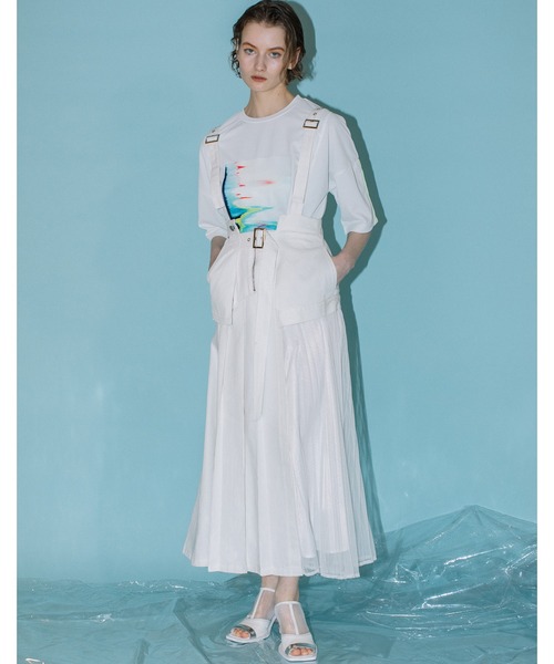 AULA AILA（アウラ アイラ） ジャンパースカート アシンメトリー