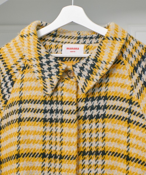 manana suerte（マニャーナスエルテ） ステンカラーコート コート