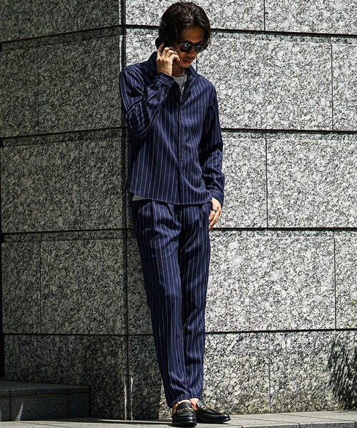 joker（ジョーカー） セットアップ カッタウェイカラー長袖シャツ