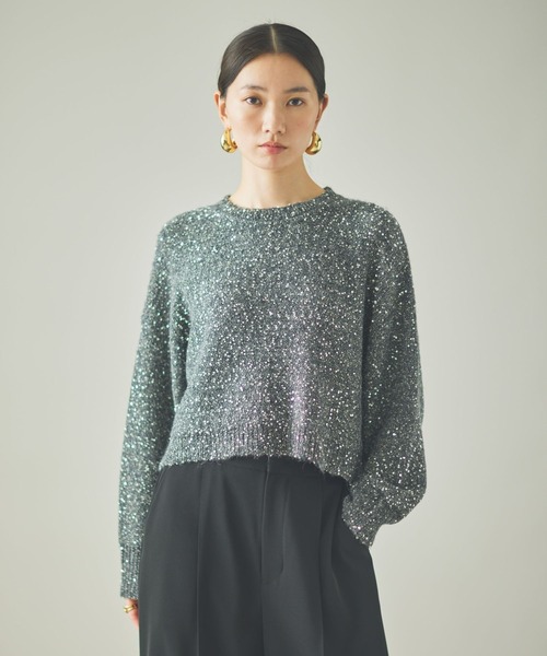 Curensology（カレンソロジー） ニット セーター /スパングルニット