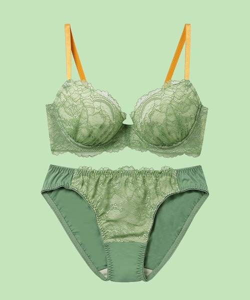 AMPHI ブラジャー ショーツセット 「まる胸メイク」A〜Gカップ 推し活