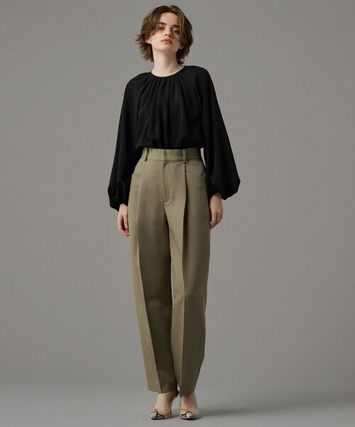 uncrave（アンクレイヴ） ブラウス シャツ シアーボイル ボリューム