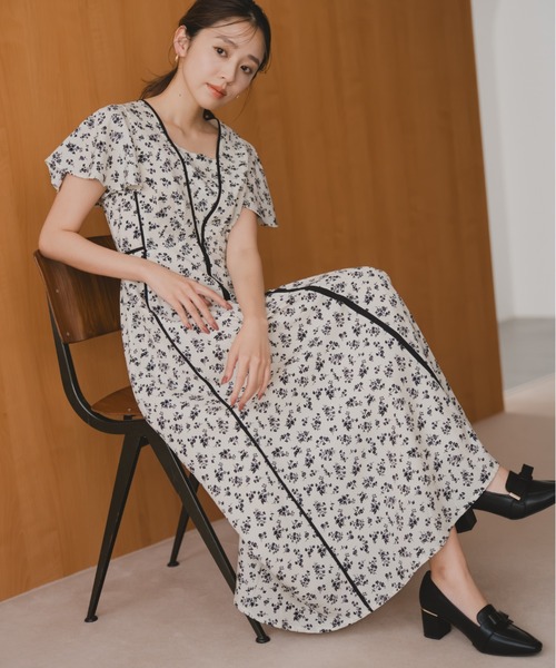 MISCH MASCH（ミッシュマッシュ） ワンピース 2025秋冬新作 パイピング