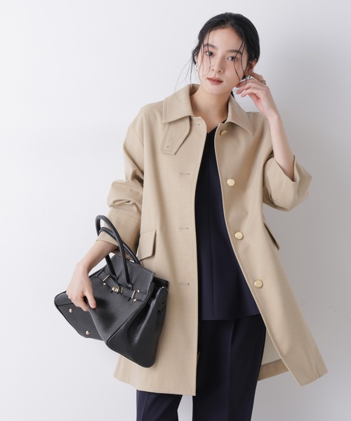 NANO universe（ナノ・ユニバース） ステンカラーコート コート