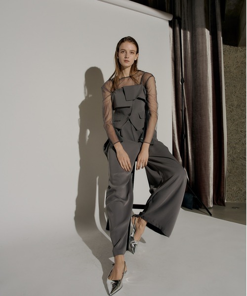 LE'RURE パンツドレス Multiway set up pants : ZOZOTOWN Yahoo!店