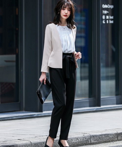 niana（ニアナ） セットアップ セットアップ ペプラムジャケット