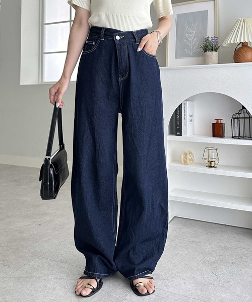 GeeRA（ジーラ） ジーンズ デニム デニムパンツ 「ウエスト調節可/S-XL