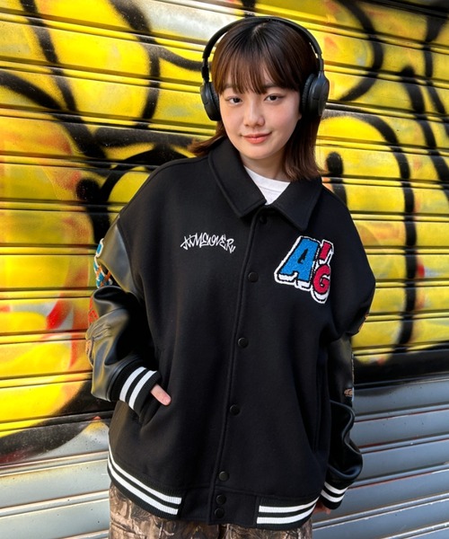 A'gem（エージェム） スタジャン A'GEM/9 × .kom 「A'gem/エージェム