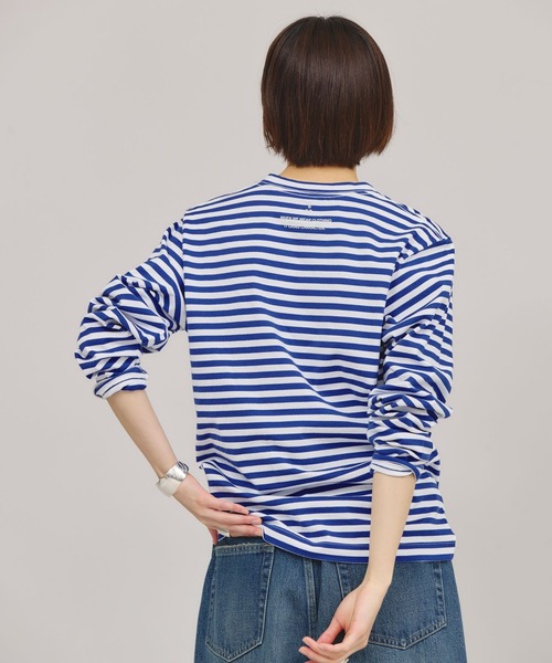 Curensology（カレンソロジー） tシャツ /「＆RC」ボーダーロング