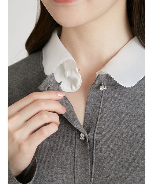 CELFORD（セルフォード） カーディガン デタッチャブル総針