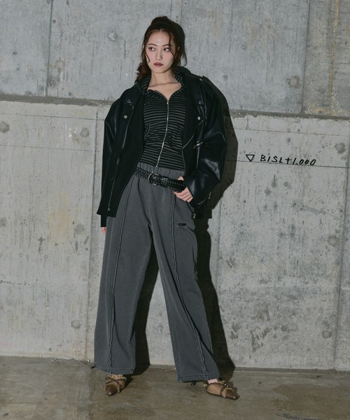 BLONDEY（ブロンディ） レザージャケット ライダース PUレザーオーバー