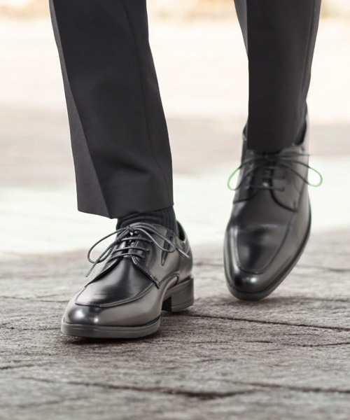 cecilio（セシリオ） ビジネスシューズ 「Uチップモカシン」幅広 3E