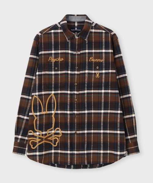 Psycho Bunny（サイコバニー） シャツ ヴィンテージチェーンステッチ