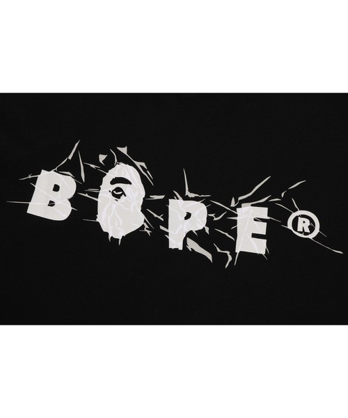 A BATHING APE（アベイシングエイプ） tシャツ WRINKLE BAPE LOGO