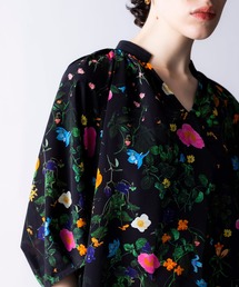 NOISEMAKER（ノイズメーカー） ブラウス シャツ ボタニカル柄