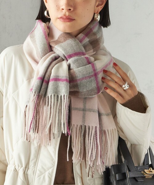 SHIPS（シップス） マフラー ストール ウール カシミヤ ウォッシャブル